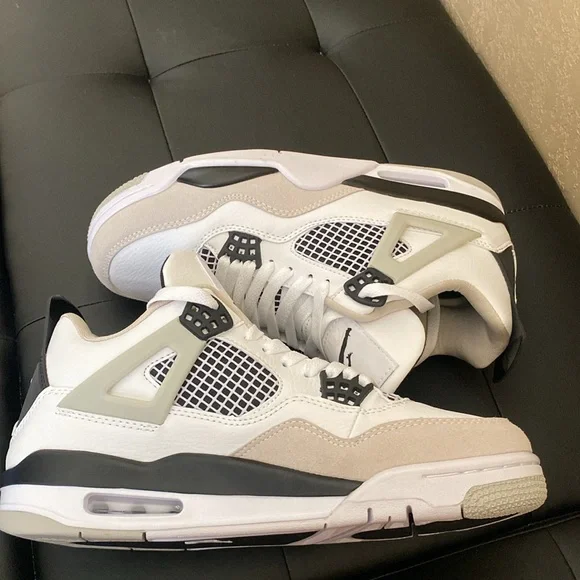 Nike Air Jordan 4 Retro” Military Black - (Offers Are Always Allowed) Athletic Shoes